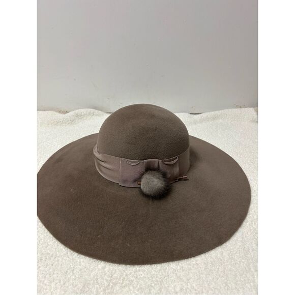 NEW Eugenia Kim honey rabbit hair mink color size M - Picture 1 of 5